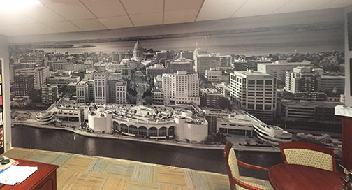 Kayser Ford Wall Mural by BPI Color
