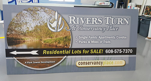 Rivers Turn Sign