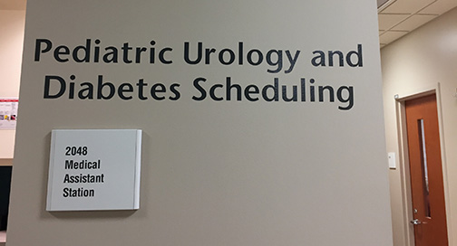 UW Health East Clinic Wall Graphics and Sign by BPI Color