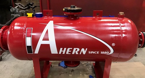 Ahern Machinery Graphics Cut Logo
