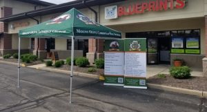 custom printed tents and banners