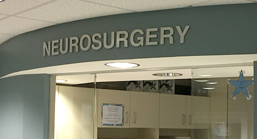 Neurosurgery Signage by BPI Color